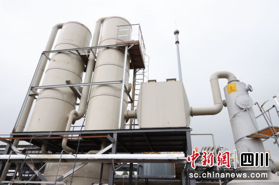 脫硫裝置。湯國軍 供圖
